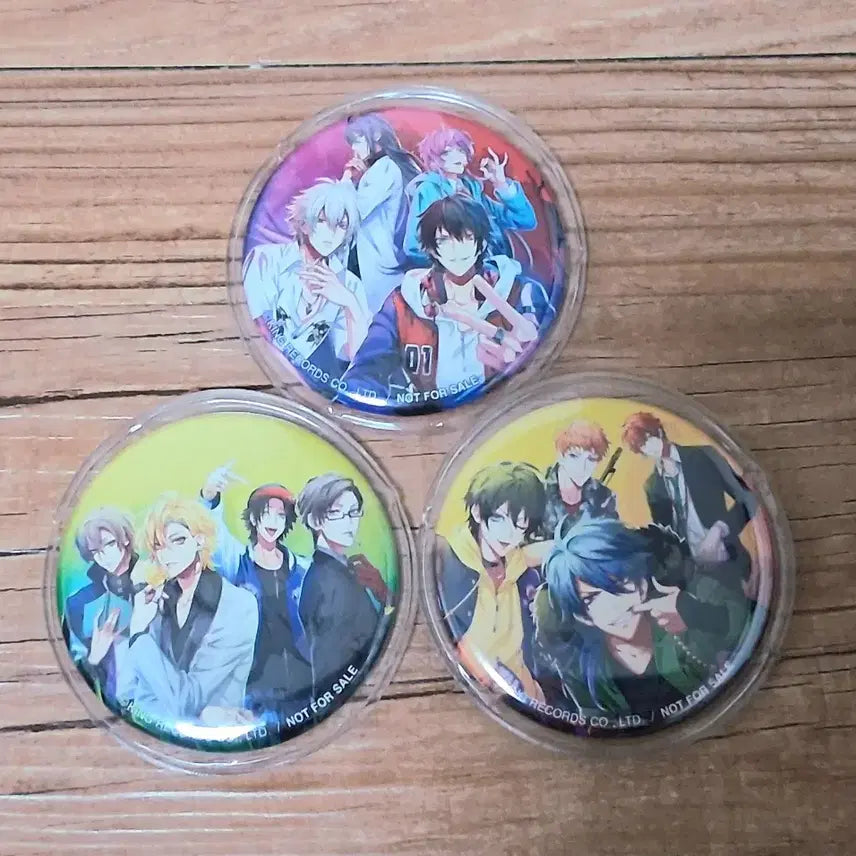 [BUNJANG] Hypnosis Mic "Hypmai" Can Badge Bundle Set / 히프노시스 마이크 히프마이 캔뱃지 일괄 양도