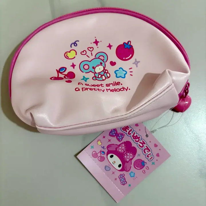 [BUNJANG] My Melody School Collection Pouch / 마이멜로디 스쿨 컬렉션 파우치 새상품