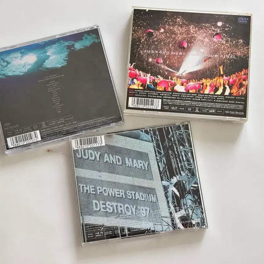 [BUNJANG] Judy and Mary Live DVD Bundle / 주디앤마리 (JUDY AND MARY) 라이브dvd 일괄