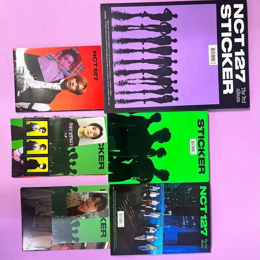 [BUNJANG] NCT 127 Sticker Album Bundle Set / 엔시티127 스티커앨범