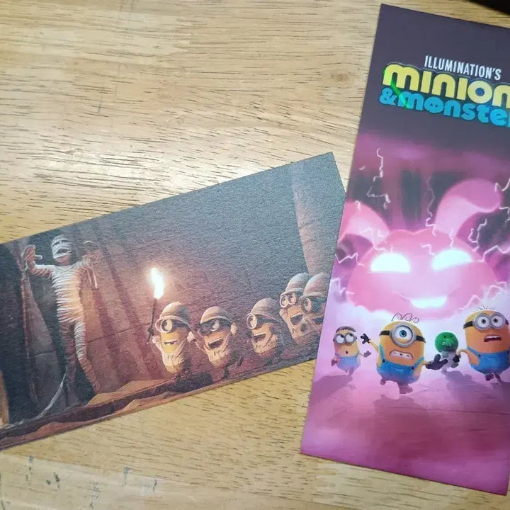 [BUNJANG] Minions &amp; Monsters Ticket Set (2 Types) / 0.4/미니언즈&amp;몬스터즈 티켓 2종