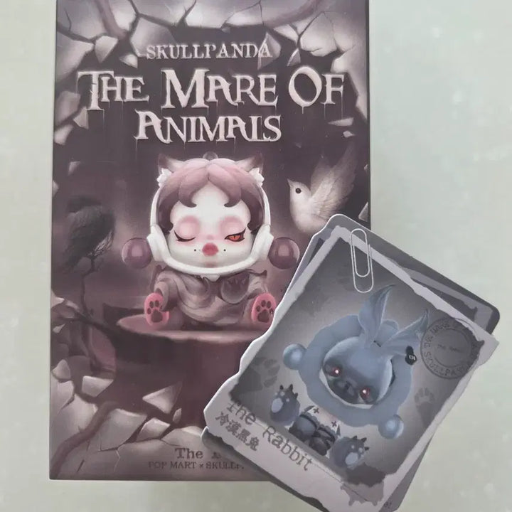 [BUNJANG] Pop Mart Skullpanda Nightmare Animal Rabbit Figure / 팝마트 스컬판다 나이트메어 애니멀 토끼 판매
