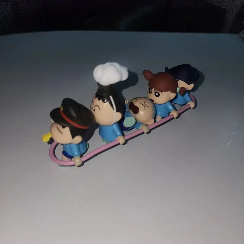 [BUNJANG] Crayon Shin-chan Choo-Choo Train Gacha Full Set (5 Types) / 짱구 칙칙폭폭 기차놀이 가챠 5종풀셋