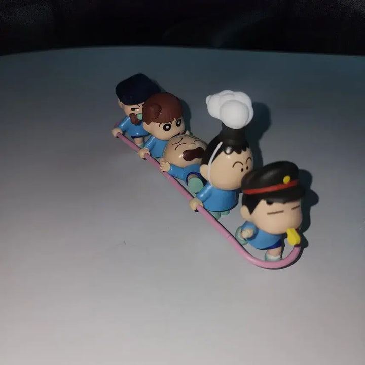 [BUNJANG] Crayon Shin-chan Choo-Choo Train Gacha Full Set (5 Types) / 짱구 칙칙폭폭 기차놀이 가챠 5종풀셋