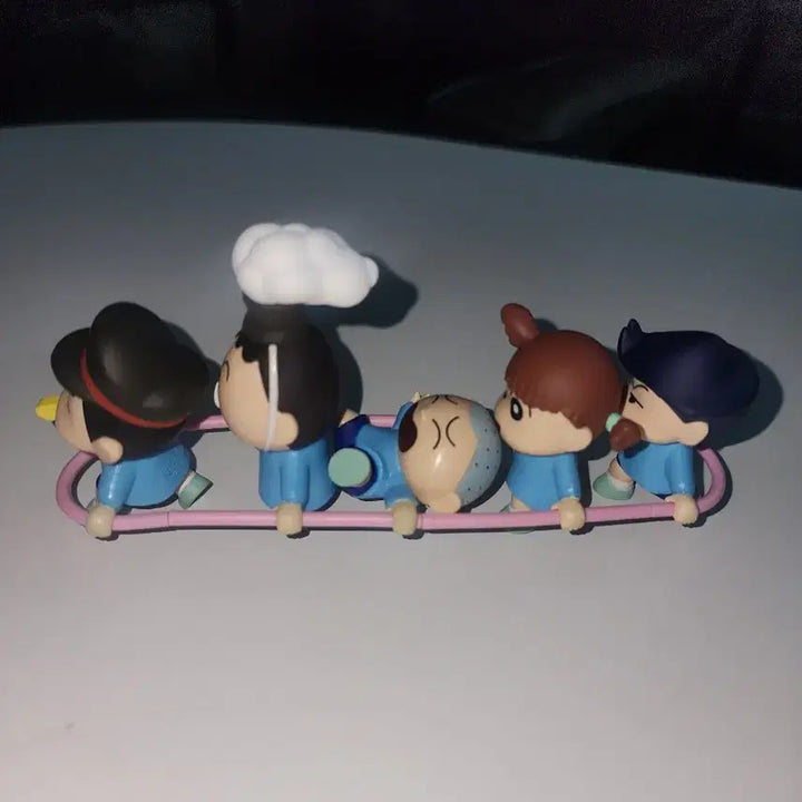 [BUNJANG] Crayon Shin-chan Choo-Choo Train Gacha Full Set (5 Types) / 짱구 칙칙폭폭 기차놀이 가챠 5종풀셋