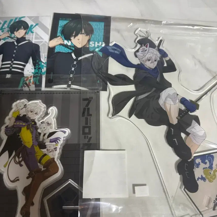 [BUNJANG] Blue Lock Nagi &amp; Rin Acrylic Stand / 블루록 아크릴 스탠드 나기 린