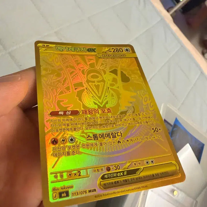 [BUNJANG] Mega Rayquaza Mur Graded Card / 메가레쿠쟈mur