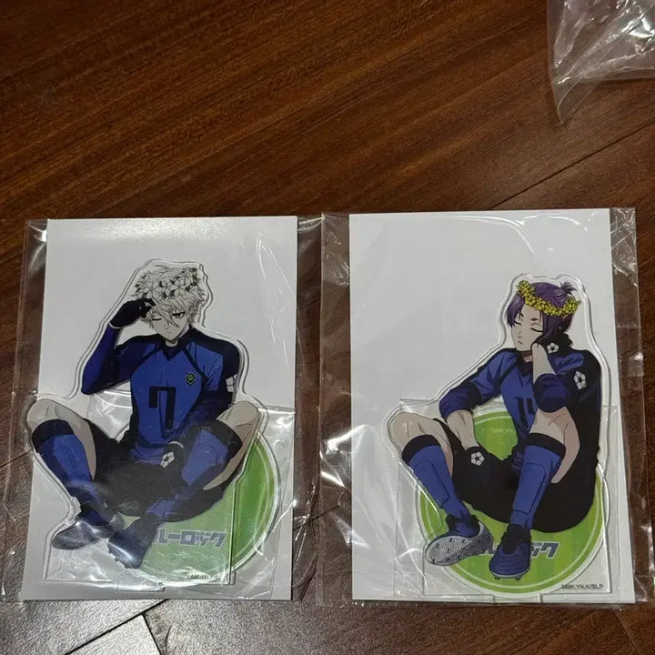 [BUNJANG] Blue Lock Birth Flower Acrylic Standee Bundle Set (Nagi, Seishiro, Mikage, Reo) / 블루록 탄생화 아크릴 나기 세이시로 미카게 레오 일괄