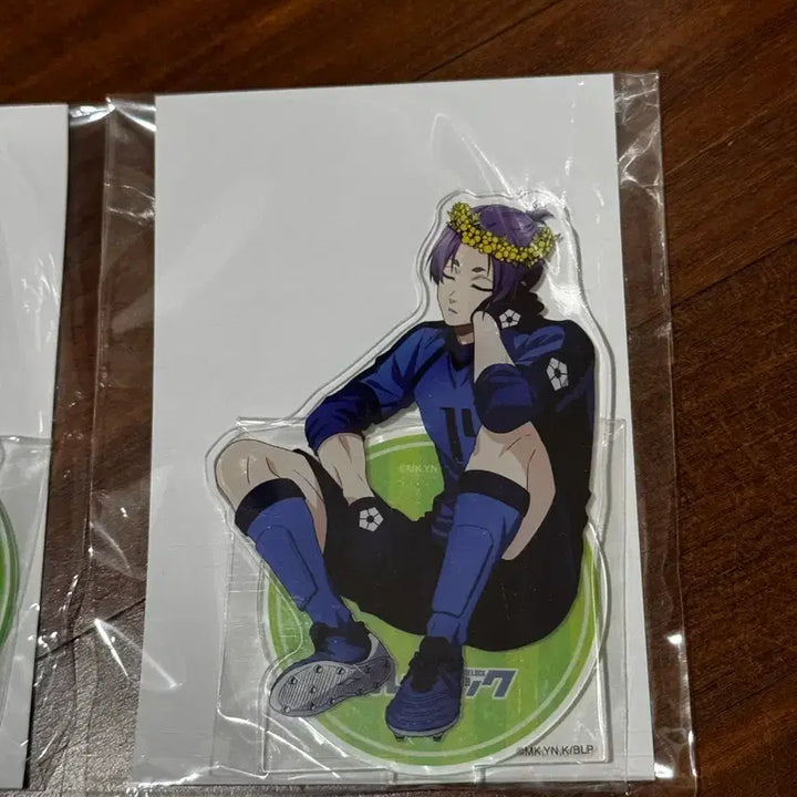 [BUNJANG] Blue Lock Birth Flower Acrylic Standee Bundle Set (Nagi, Seishiro, Mikage, Reo) / 블루록 탄생화 아크릴 나기 세이시로 미카게 레오 일괄
