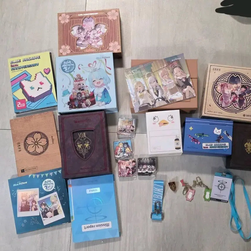 [BUNJANG] Blue Archive Merchandise Bundle Set / [네고 가능] 블루 아카이브 공식 굿즈 일괄 판매