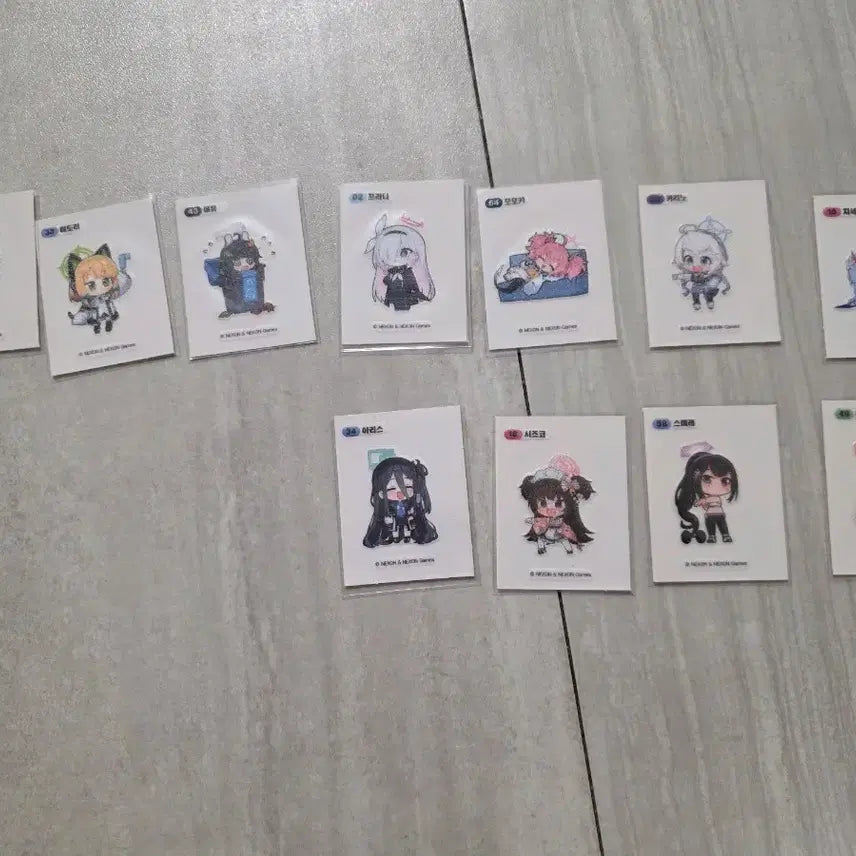 [BUNJANG] Blue Archive Merchandise Bundle Set / [네고 가능] 블루 아카이브 공식 굿즈 일괄 판매