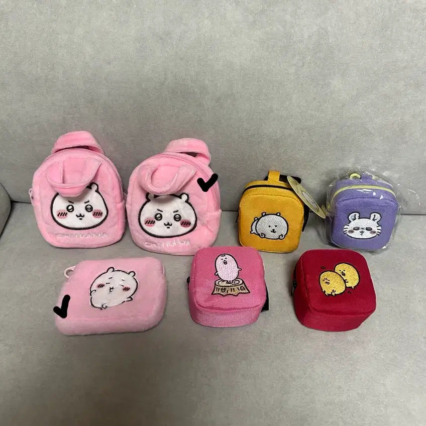 [BUNJANG] Chiikawa Coin Pouch - Momonga / 먼작귀 치이카와 담곰이 농담곰 모몽가 동전지갑 파우치