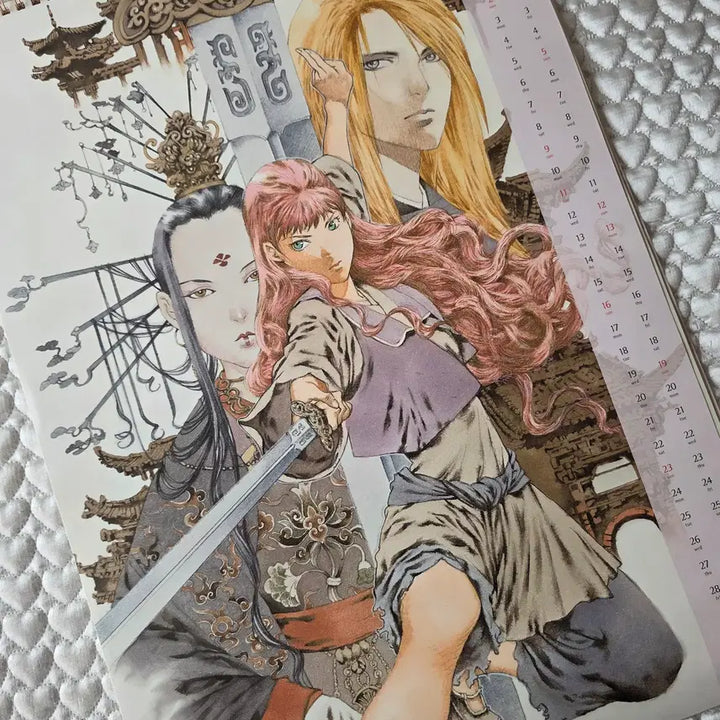 [BUNJANG] The Twelve Kingdoms 2014 Calendar / 십이국기 2014년 캘린더