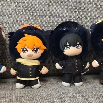 [BUNJANG] EAKI Haikyuu!! Plush Charm Bundle Set (Box &amp; Card Included) / EAKI 하이큐 인형 키링 전 6종 일괄 (박스O 카드O)