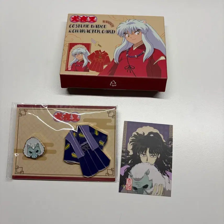 [BUNJANG] Inuyasha Costume Badge Narak Sealed / cgv 이누야샤 코스튬 뱃지 나락 미개봉