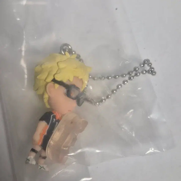 [BUNJANG] Haikyuu!! Tsukishima Kei Gacha Keychain Mini Figure / 하이큐 가챠 키링 츠키시마 케이 미니피규어