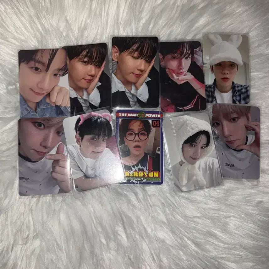 [BUNJANG] Baekhyun Photocard Bundle Set / 백현 포카 10장 일괄 양도