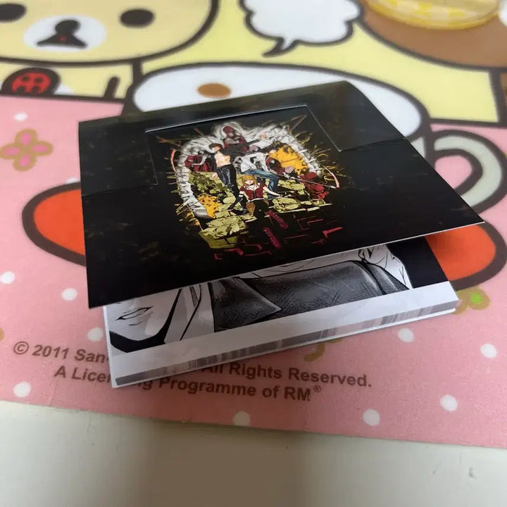 [BUNJANG] Death Note Light Yagami Sticker &amp; Memo Pad Set / 데스노트 스티커,메모장 메모지 라이토
