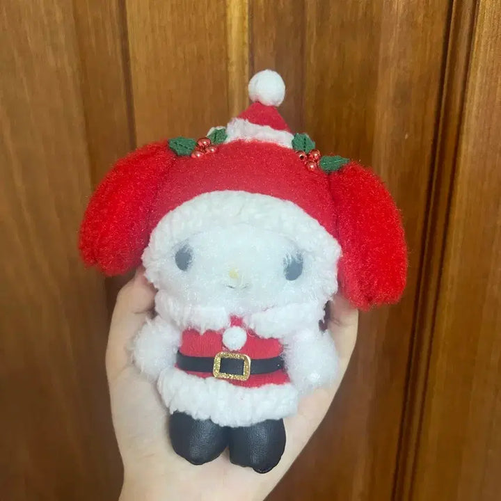 [BUNJANG] My Melody Santa Plush / 크리스마스 마멜 마이멜로디 인형 산타