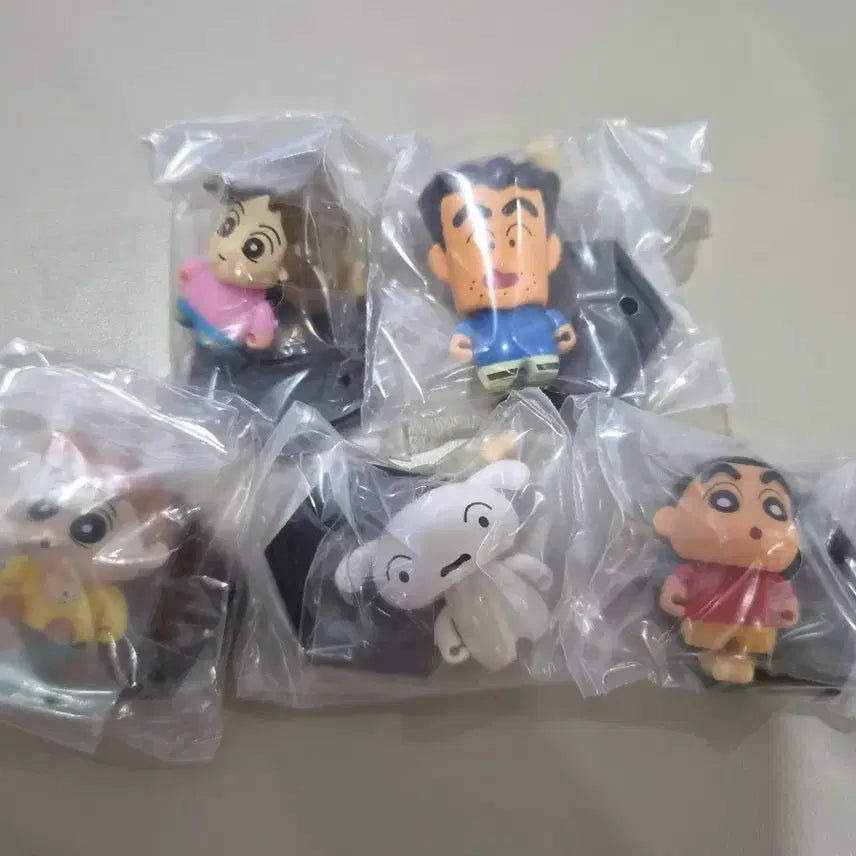 [BUNJANG] Shin-chan Minimi Figures Bundle Set (5 Types) / [미개봉/일괄] 짱구 미니미 피규어 짱구 짱아 봉미선 신형만 흰둥이