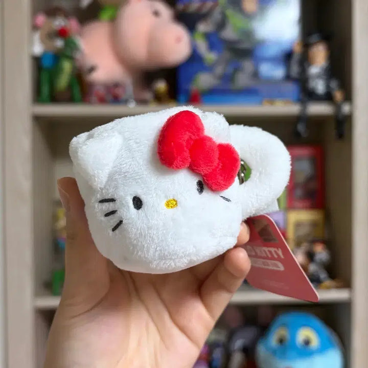 [BUNJANG] Sanrio Hello Kitty Mini Mug Doll Keychain / 산리오 헬로키티 미니 머그컵 인형 키링