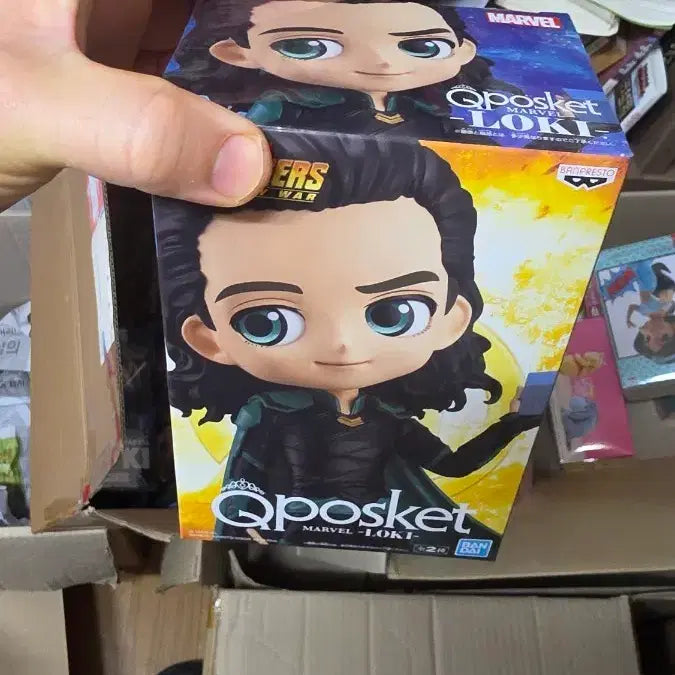 [BUNJANG] Banpresto Marvel Q Posket Loki Figure (Sealed) / (번장최저가미개봉)반프레스토 마블 큐포스켓 로키