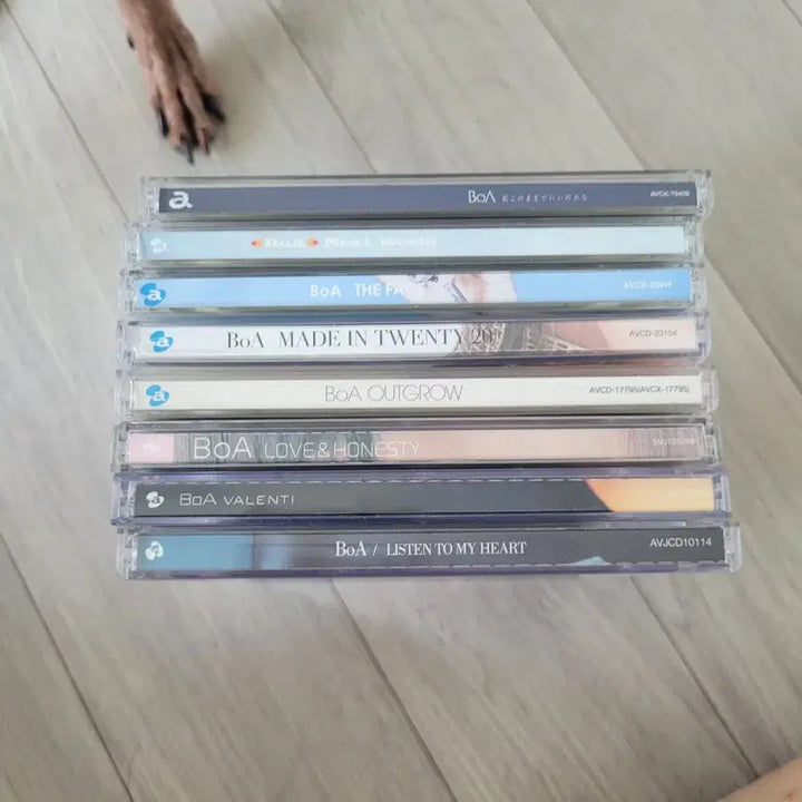 [BUNJANG] BoA Japanese CD Album Set (8 Discs) / 보아 일본 CD 앨범 8장 세트 나이괜 valenti 등