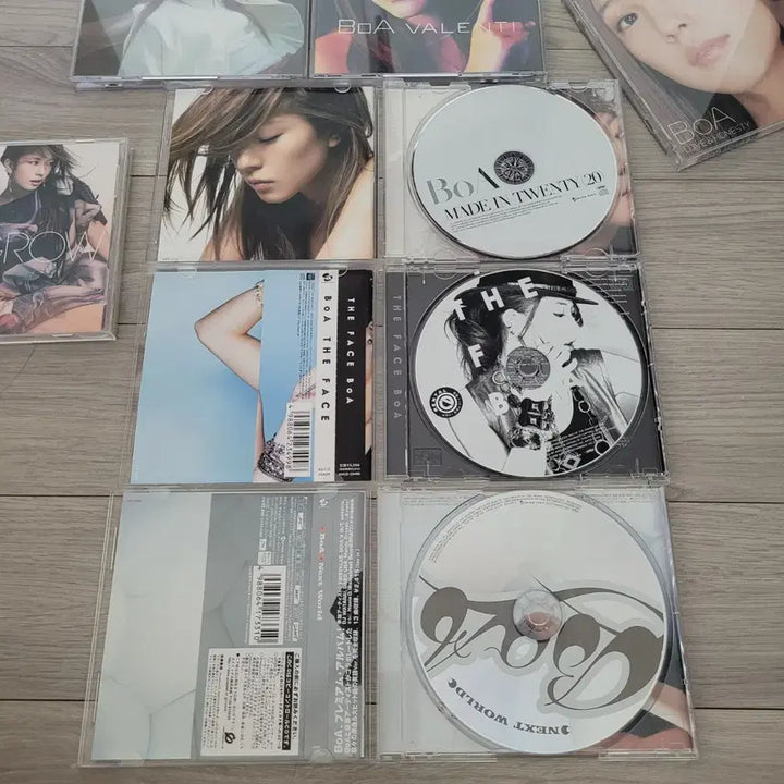 [BUNJANG] BoA Japanese CD Album Set (8 Discs) / 보아 일본 CD 앨범 8장 세트 나이괜 valenti 등