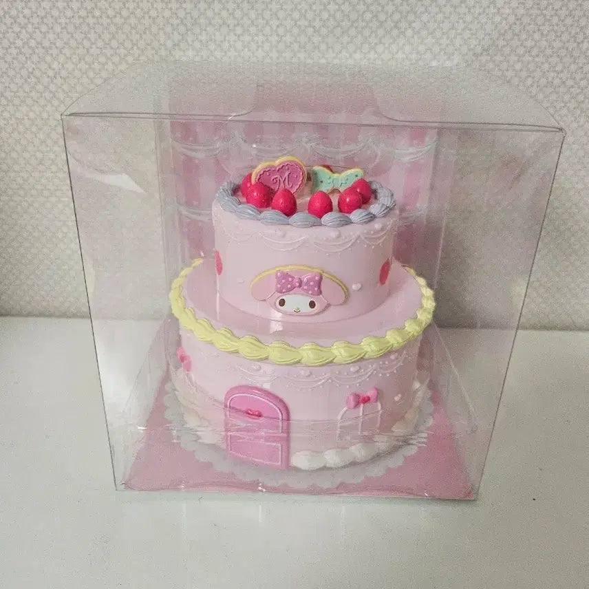 [BUNJANG] My Melody Cake Case Storage / 마이멜로디 케이크