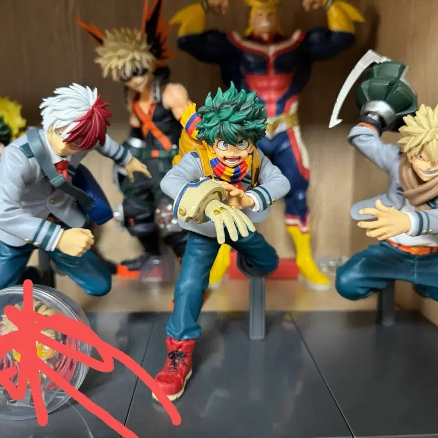 [BUNJANG] My Hero Academia Bravegraph Figure Set (3 Types) / 나의 히어로 아카데미아 브레이브그래프 피규어 3종