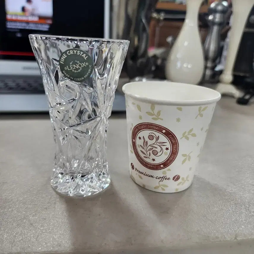 [BUNJANG] Lenox Fine Crystal Glass / 체코에서 제작된 레녹스(Lenox) 파인 크리스탈(Fine Crystal) 높이10.2cm 지름6cm 15000원
