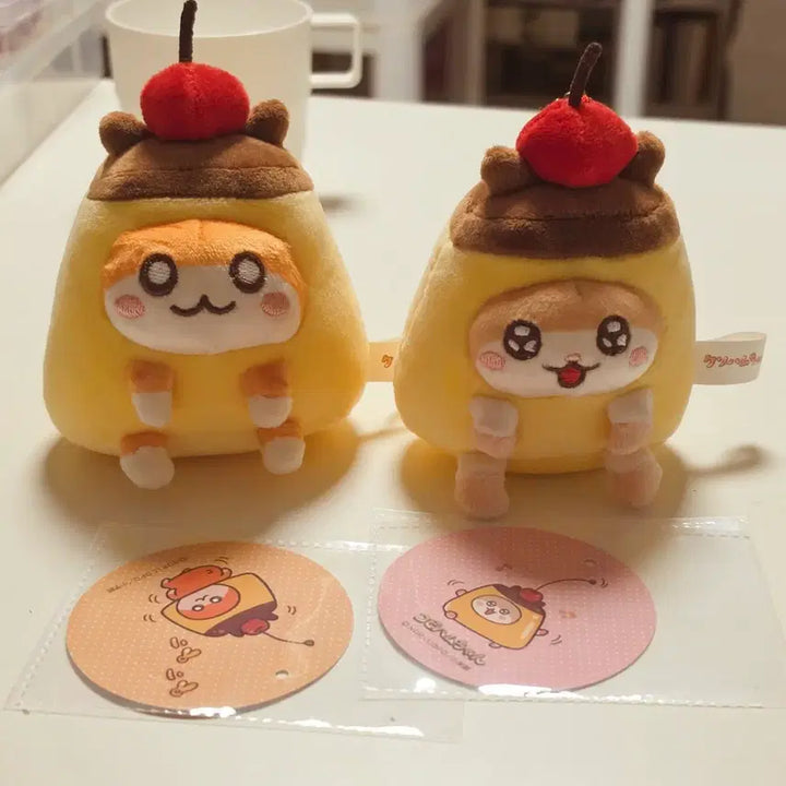 [BUNJANG] Kuso Hamu Aggressive Hamster Pudding Plush / 쿠소하무 과격햄찌 푸딩 인형