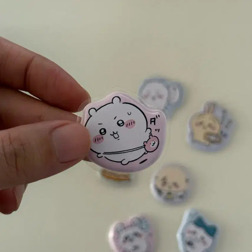 [BUNJANG] Chiikawa Fluffy Mini Sticker Set / 치이카와 폭신폭신 미니 스티커