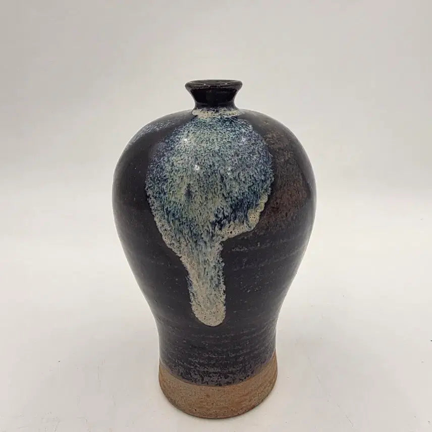 [BUNJANG] Black Glazed Jian Ware Vase / 흑유요변매병