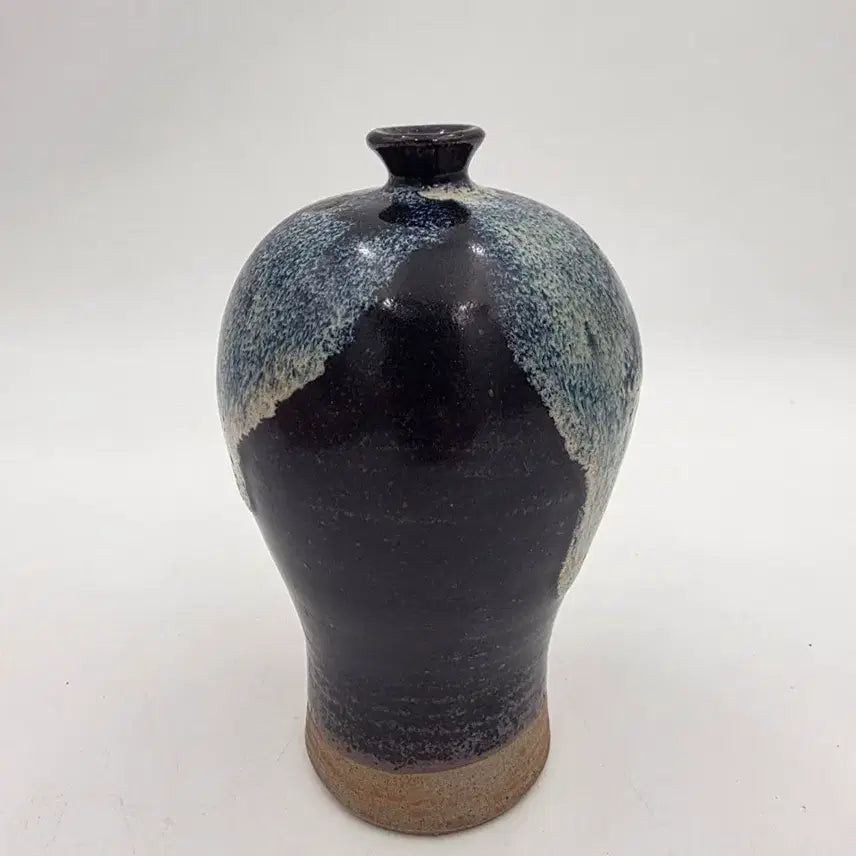 [BUNJANG] Black Glazed Jian Ware Vase / 흑유요변매병