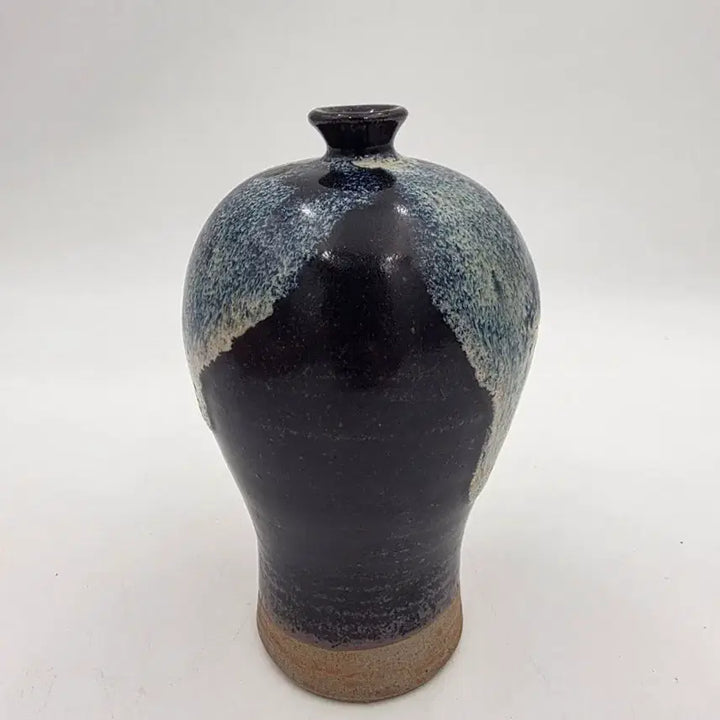 [BUNJANG] Black Glazed Jian Ware Vase / 흑유요변매병