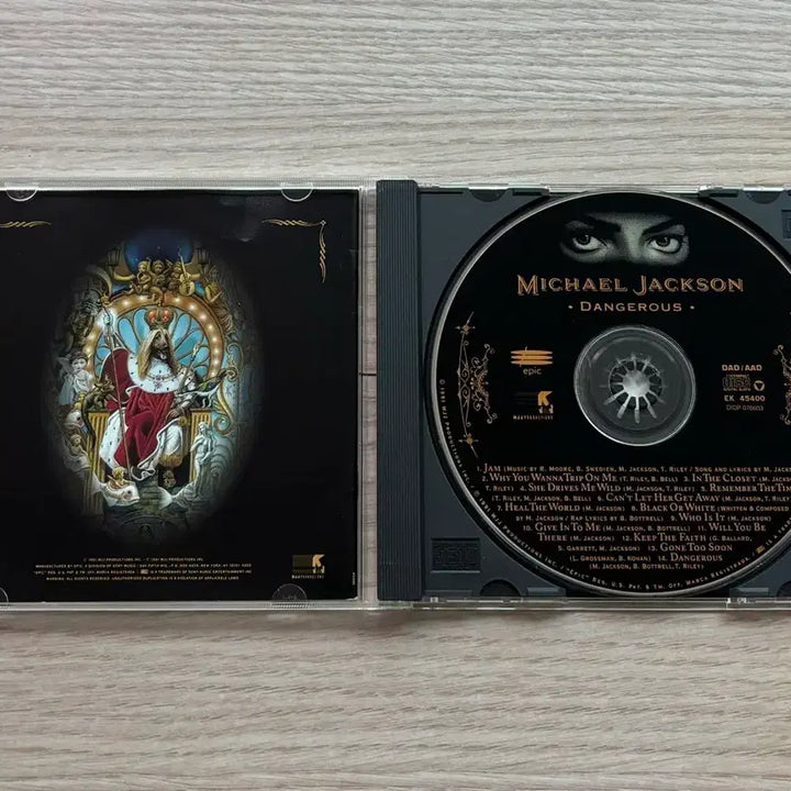 [BUNJANG] Michael Jackson Dangerous 1991 US CD / 마이클 잭슨 MICHAEL JACKSON Dangerous 데인저러스 CD 미국반 1991 앨범 음반 시디