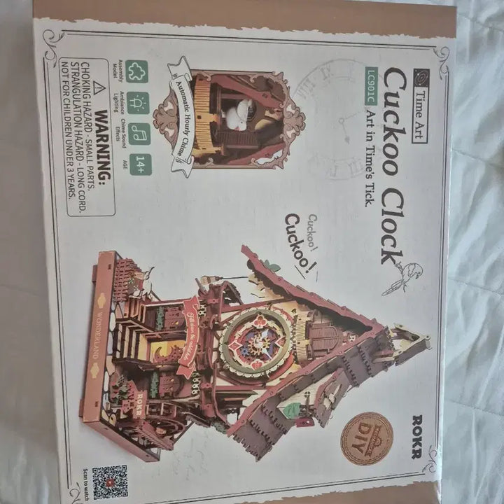 [BUNJANG] ROKR Robotime Cuckoo Clock DIY LC901C Assembly Kit / ROKR 로보타임 뻐꾸기시계 DIY LC901C 조립 키트