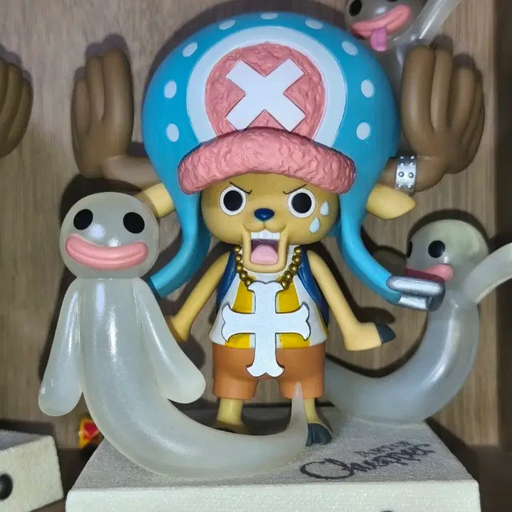 [BUNJANG] One Piece Chopper Figure Set (4 Types) / 노박스 쵸파 피규어 4종 일괄 판매