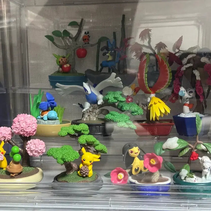 [BUNJANG] Pokemon Re-Ment Bonsai Series 1 &amp; 2 Bundle Set / 포켓몬 리멘트 분재 1,2 탄 일괄