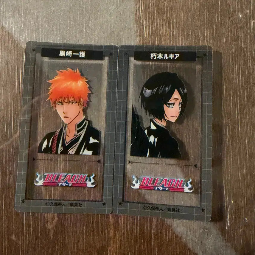 [BUNJANG] Bleach Slim Clear Cards Bundle Set / 일괄) 점프샵 클리어 슬림 카드 블리치