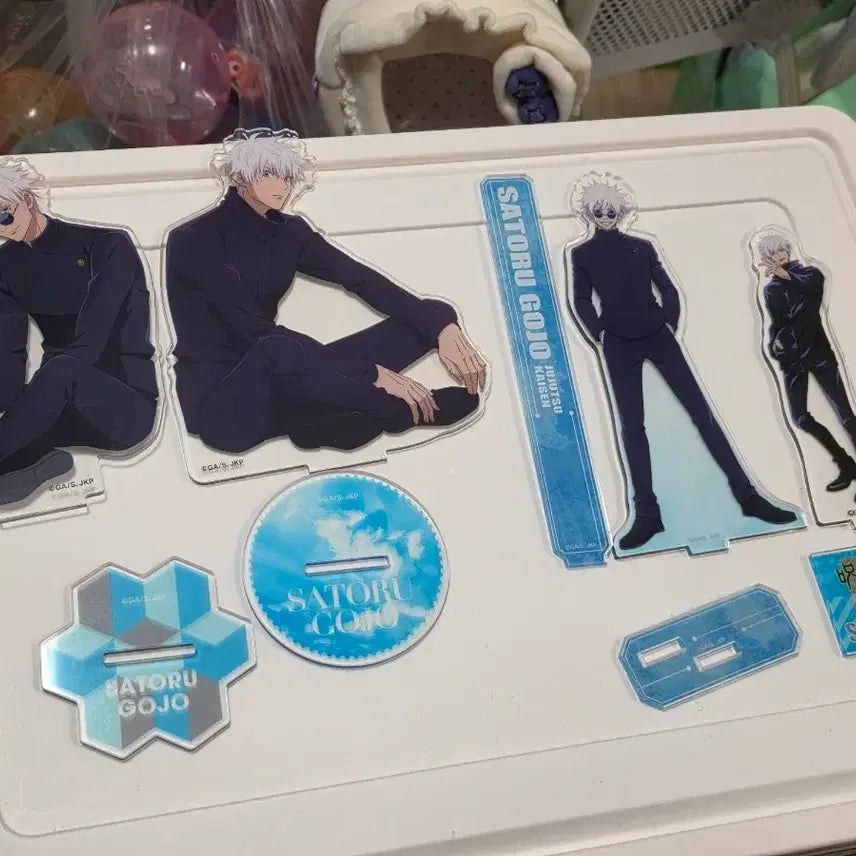 [BUNJANG] Satoru Gojo Lookup Acrylic Standee / 고죠사토루 아크릴 단순 개봉전시 룩업 피규어 굿즈 가챠 인형 누이