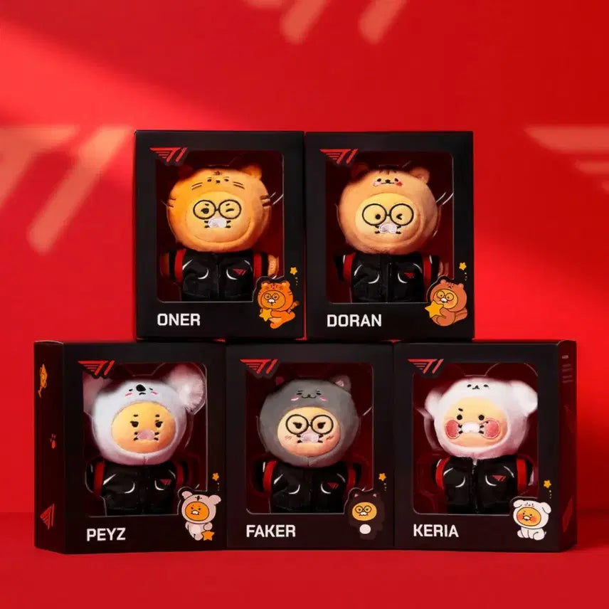 [BUNJANG] T1 Chunsiki Faker Keria Oner Set / T1춘식이 (페이커 케리아 오너 세트)