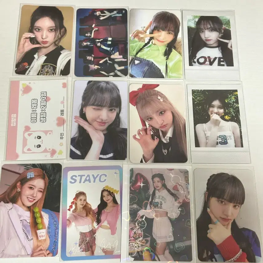 [BUNJANG] IVE &amp; STAYC Photocard Bundle Set / 아이브,스테이씨 포카 일괄판매