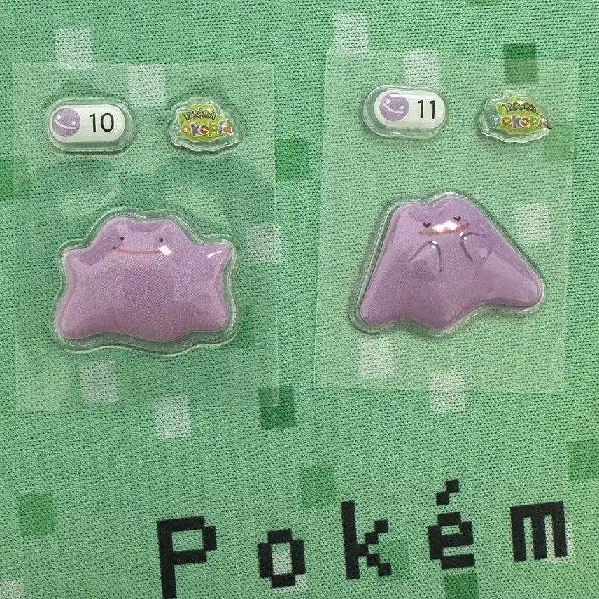 [BUNJANG] Pokemon Metamon Sticker Sheet (Nos. 10, 11) / Cu 포켓몬스터 봉봉스티커 메타몽 스티커 10번,11번