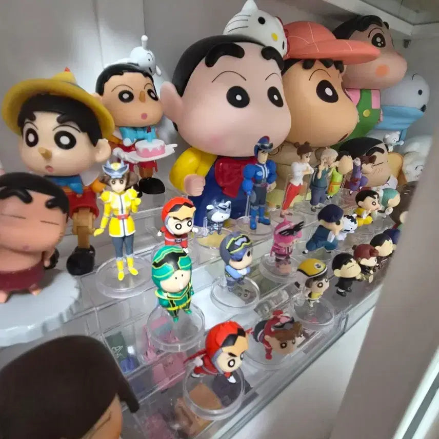 [BUNJANG] Crayon Shin-chan Power Rangers Full Set (10 Types) / 짱구 파워레인저 풀세트10종