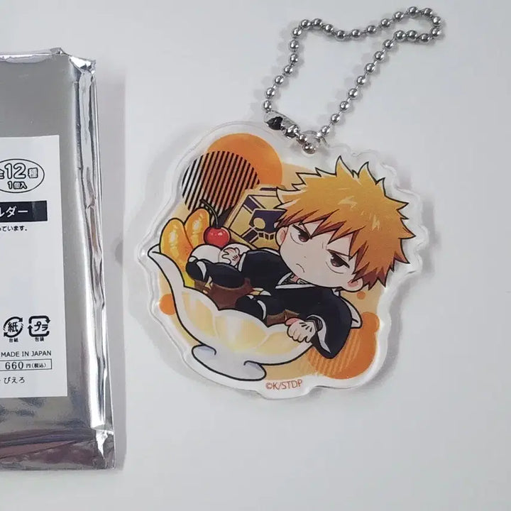 [BUNJANG] Bleach Ichigo Chafong Acrylic Keychain / 블리치 챠퐁 이치고 아크릴 키링