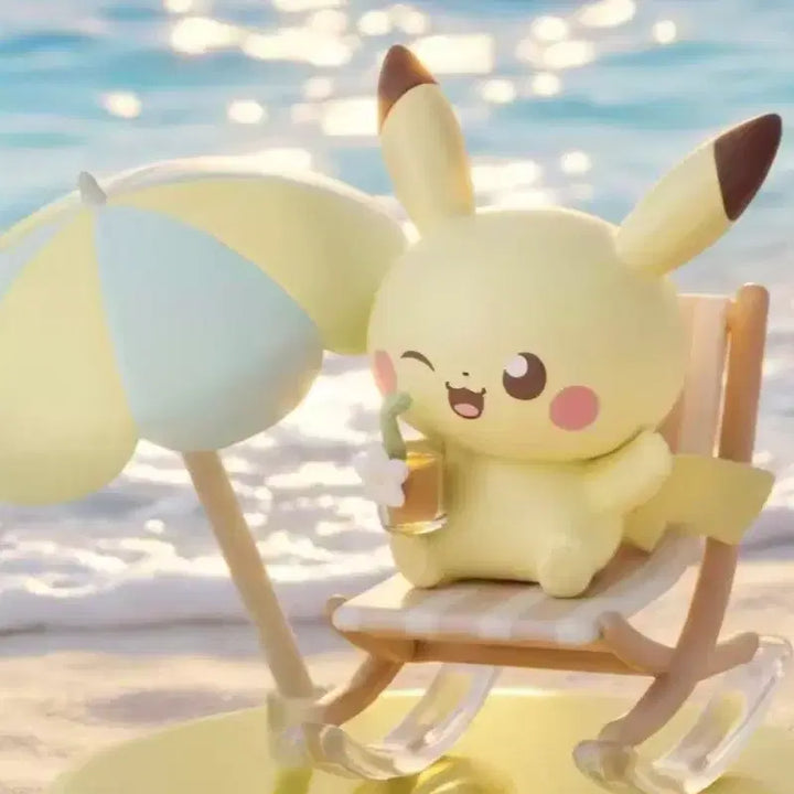 [BUNJANG] Pikachu Summer Figure (Unsealed) / 피카츄 피규어