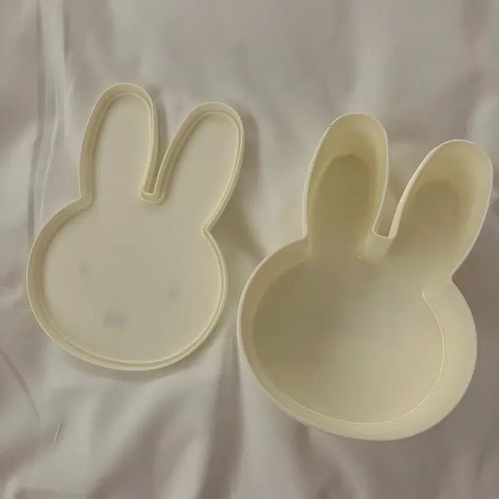 [BUNJANG] Miffy Face Character Lunch Box / Storage Container / 미피 얼굴 캐릭터 도시락통 소품 보관함 새상품
