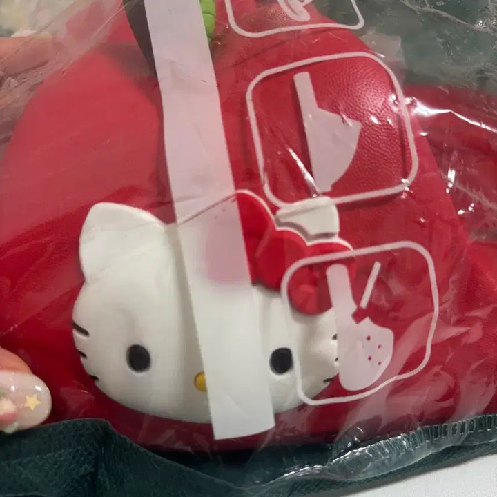 [BUNJANG] Hello Kitty Apple Slippers Red / 헬로키티 사과 슬리퍼 레드